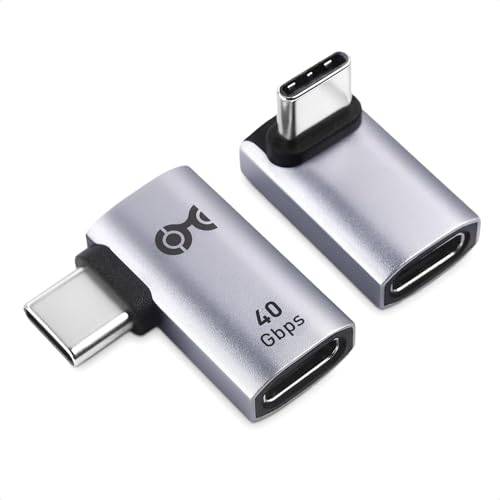 40Gbps Right Angle USB-C Adapter Kit