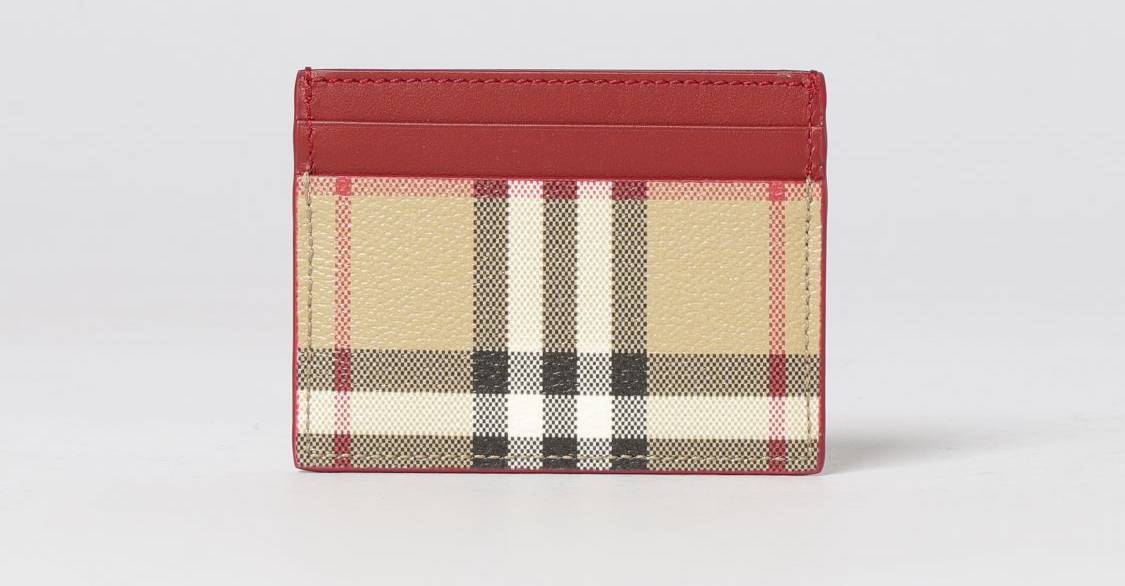 Burberry Check Card Case - Multicolor