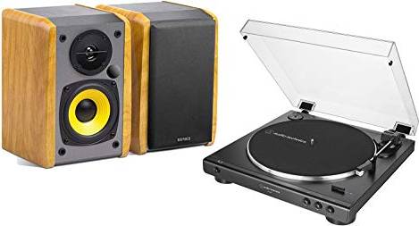 AT-LP60X Turntable Edifier R1000T4 Active Speaker Set