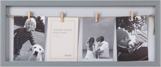Dunelm Essentials Peg Multi Photo Frame