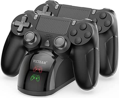 Fast Dual USB PS4 Controller Charger