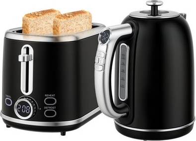Homcom 1.7L 3000W Keep Warm Memory Toaster