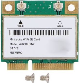 Wifi pcie Wireless Card 2.4GHz 5GHz 6GHz Mini PCIe Interface