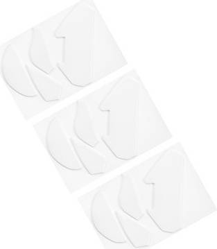 Uxcell Rounded Curved Mouse Feet 0.8mm 7pcs Set