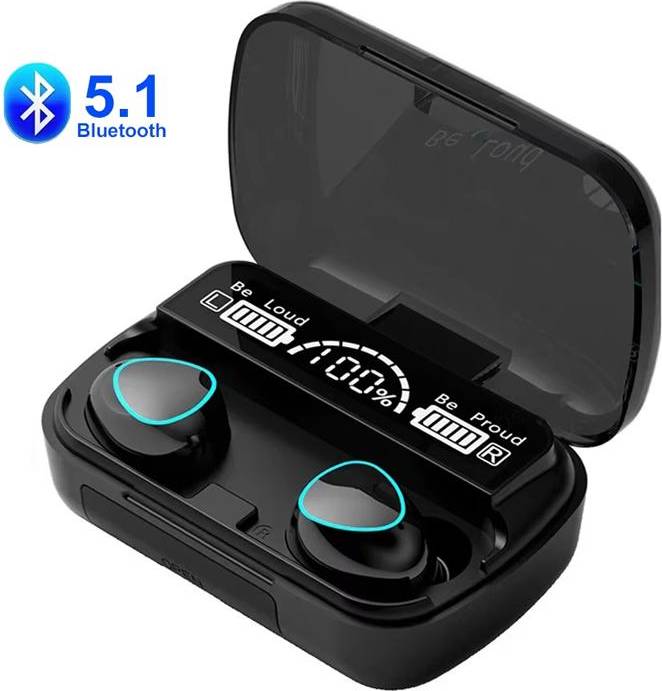 Wireless Bluetooth In Ear Earbuds LED Display