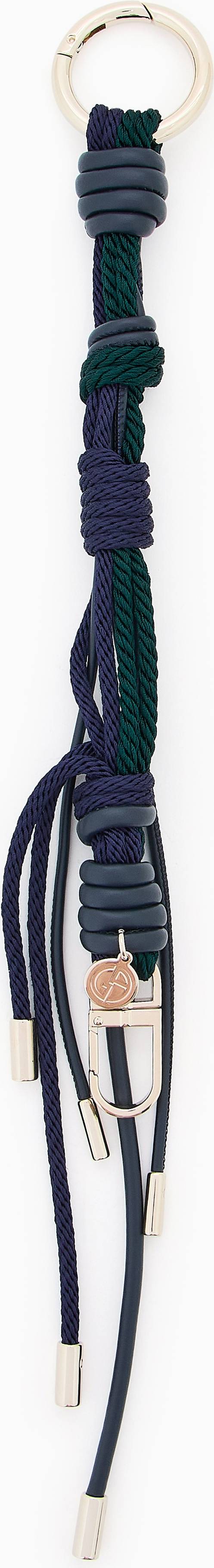 Giorgio Armani Rope And Leather Keyring