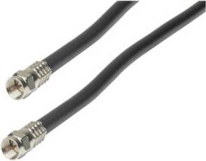 DigiTech Rg6 Quad Shield Cable Black Copper