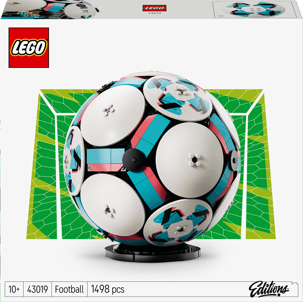 LEGO Editions Football 3D Display Model Kit