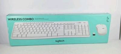 Logitech wireless keyboard Logitech Wireless Combo Keyboard White