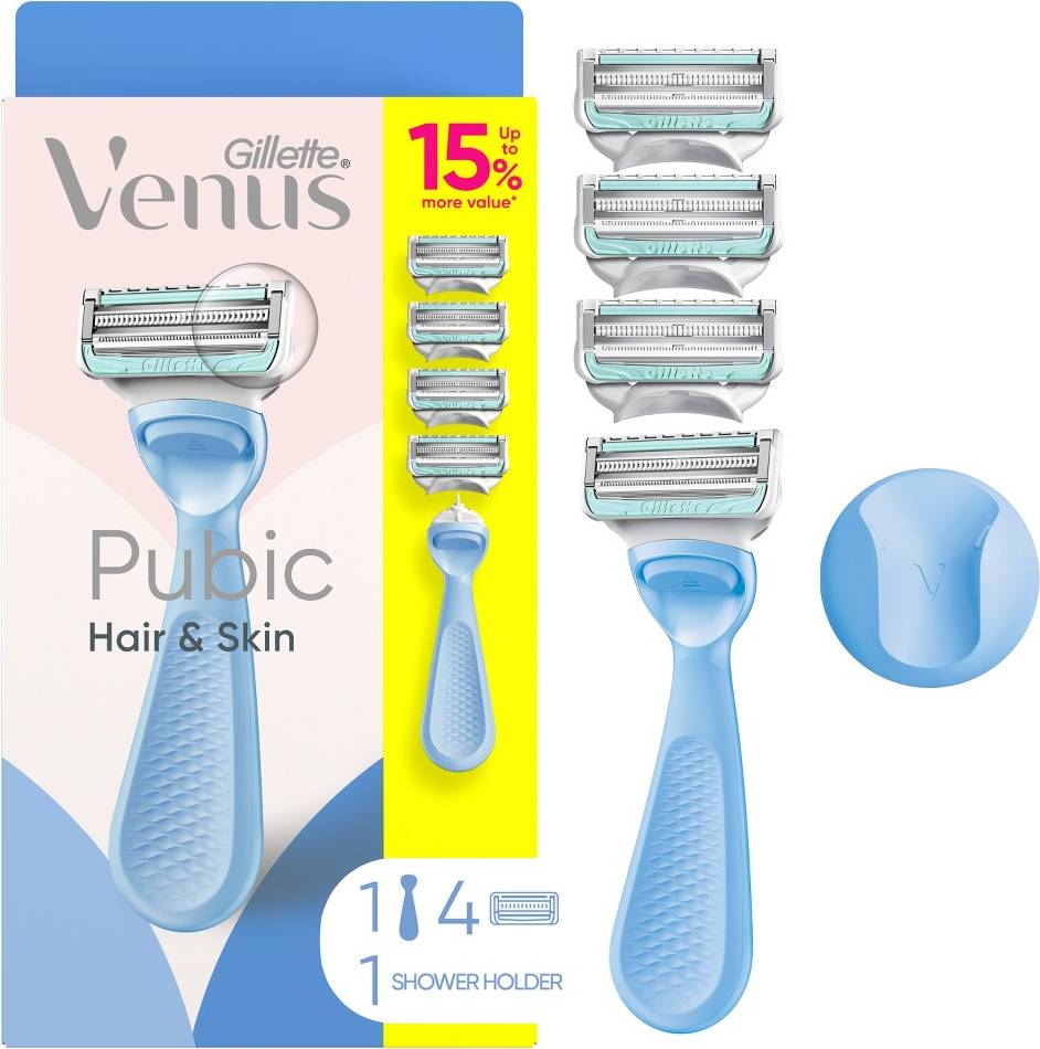 Venus blades Venus Pubic Hair Skin Value Pack Razor Handle