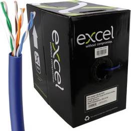 Excel Stranded Network Cable Cat5e UUTP PVC