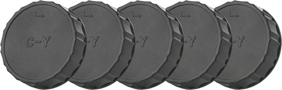 5PCS Plastic Protective Cover Rear Lens Cap