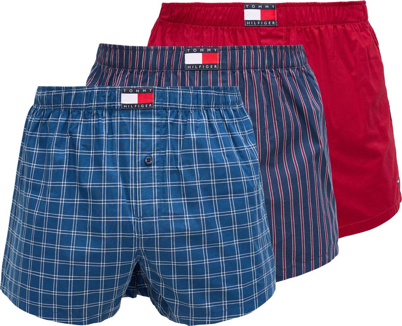 3P Woven Boxer Print - Multi/Patterned
