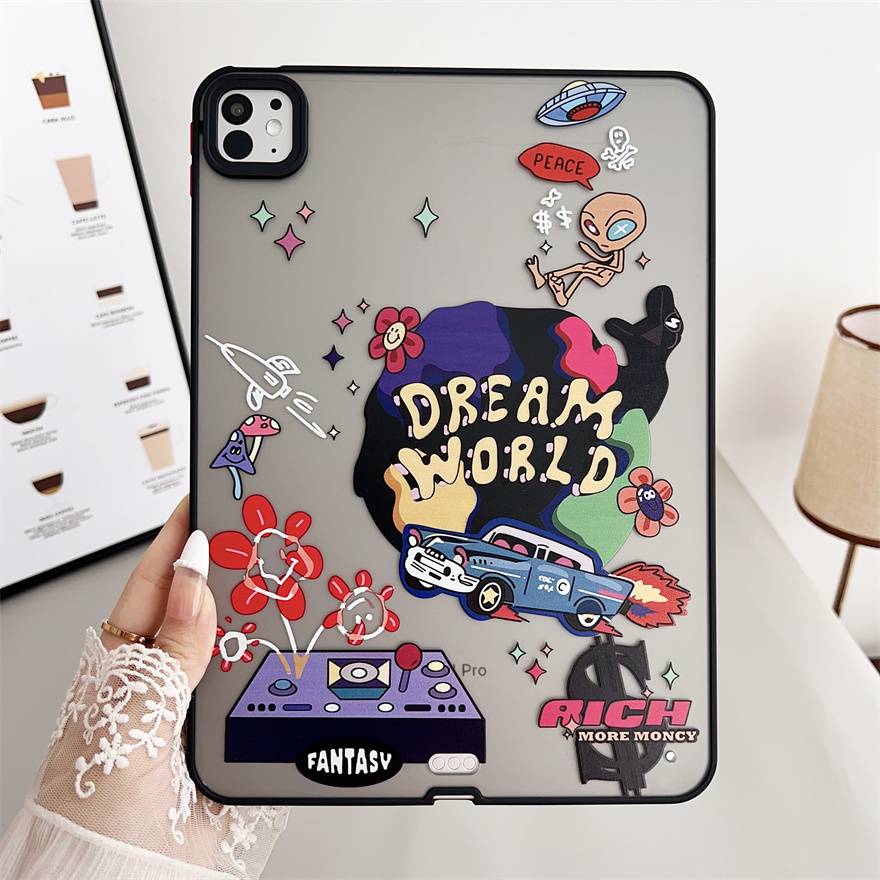 iPad Pro 11 Tablet Case Painted Pattern