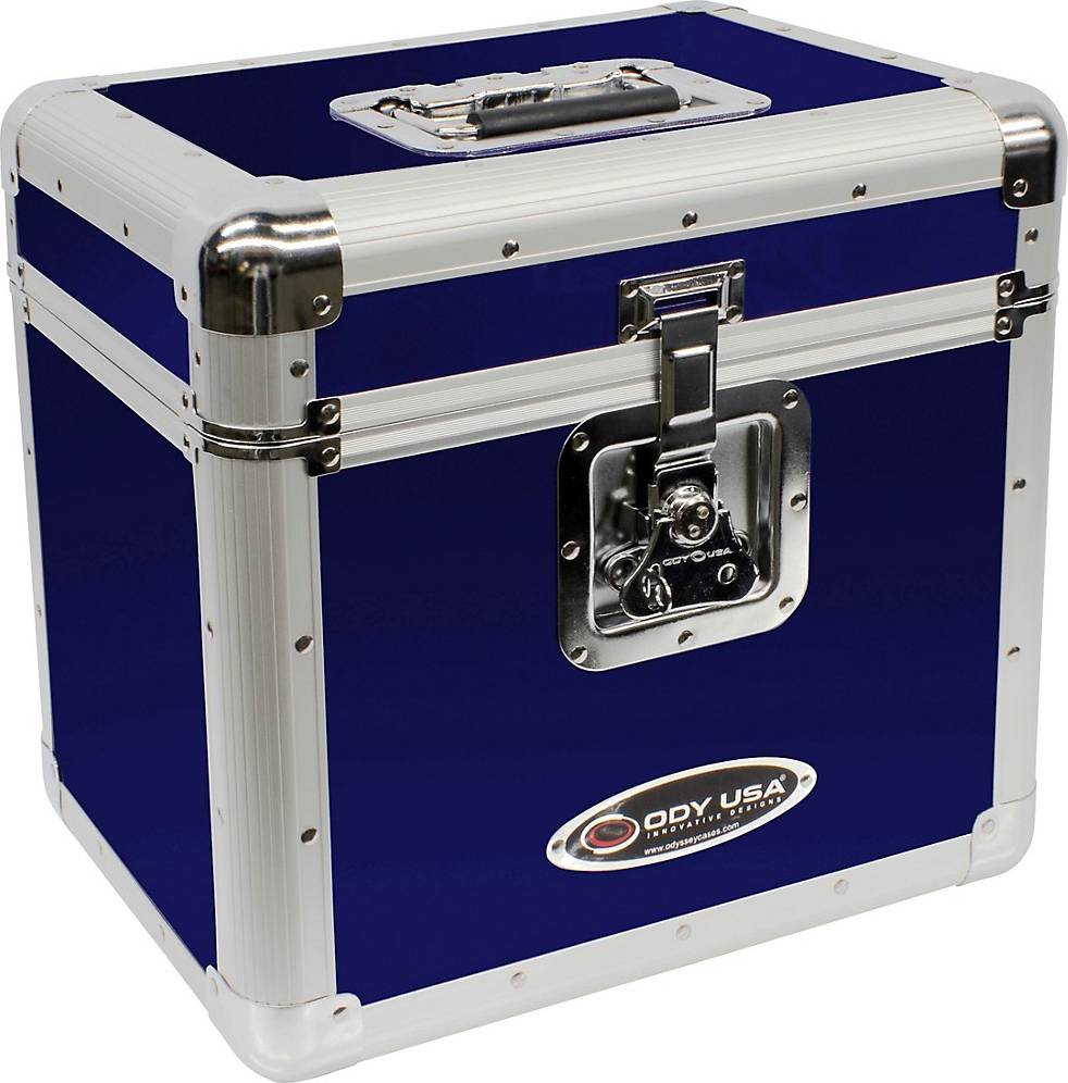 Odyssey KLP2BLU Stackable Record Utility Case