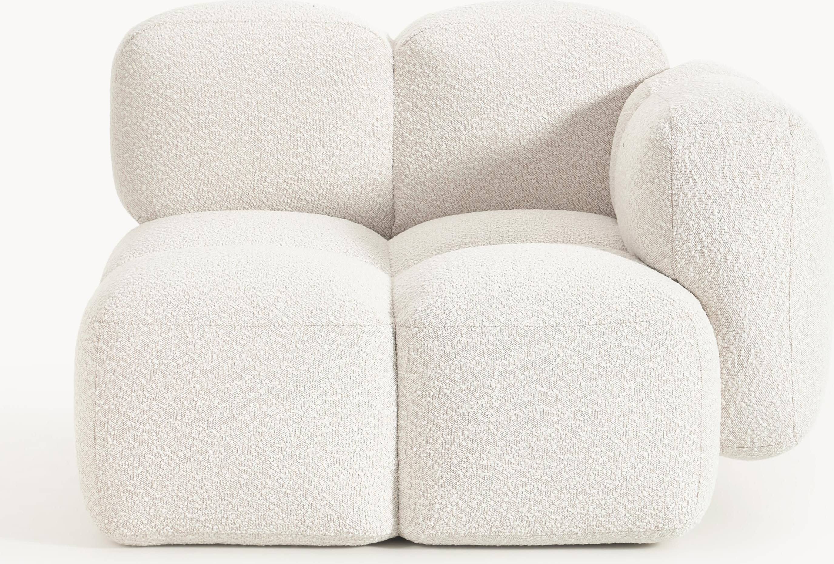Modulo Angolare In Bouclé