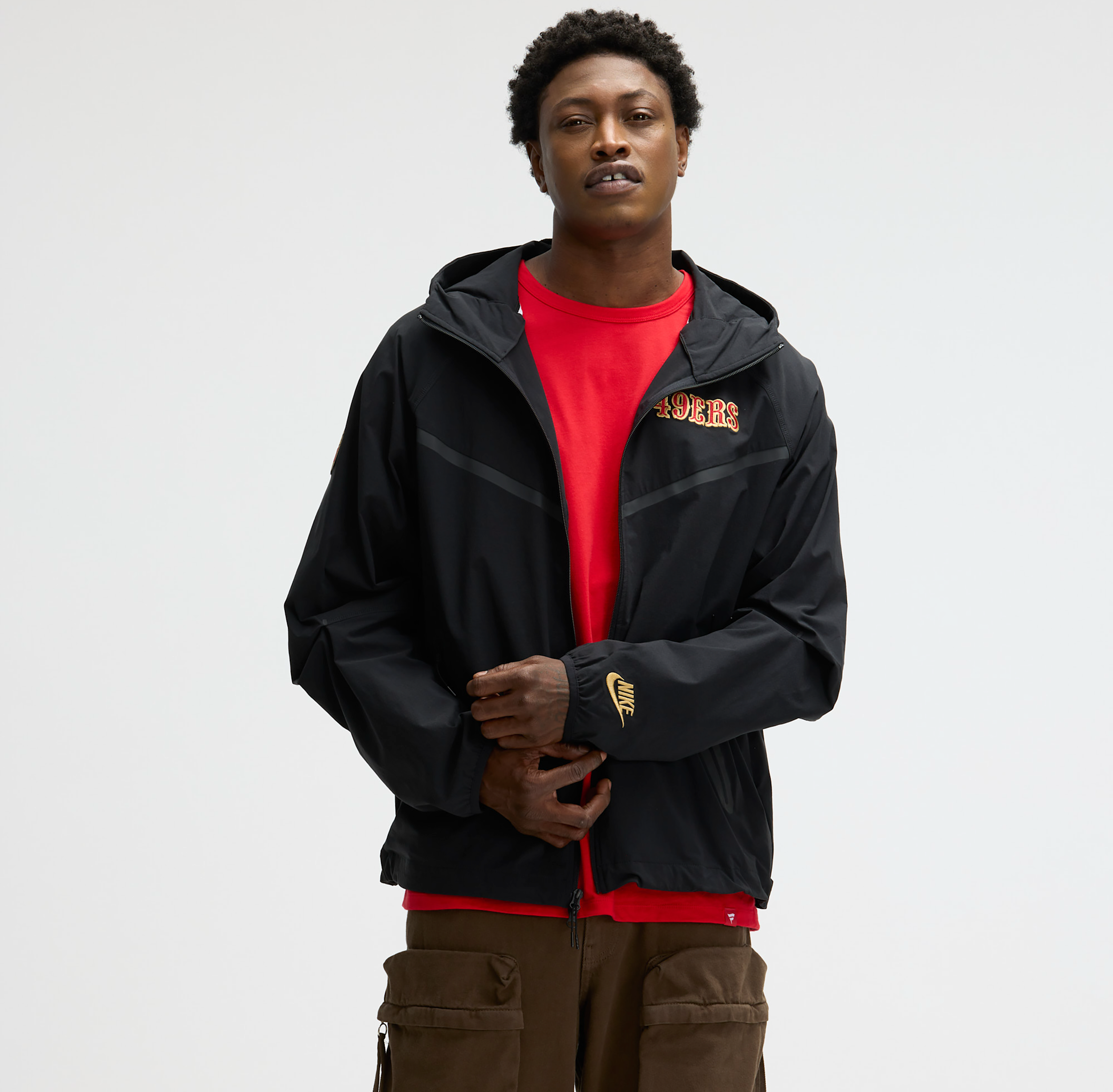 Nike Rivalries Collection Tech Raglan Full-Zip Jacket - Black
