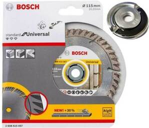 Bosch Universal Diamond Blade 4.5 Inch 115mm High Speed
