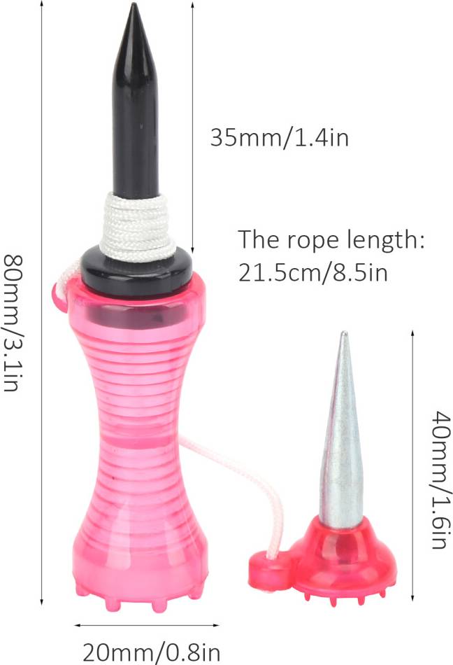 Reusable Golf Practice Tees Set
