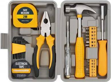 Shein Mini Set 24pc Compact DIY Toolkit Tool Kit