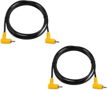 Uxcell 2pcs Rca Cable Audio Video Cable
