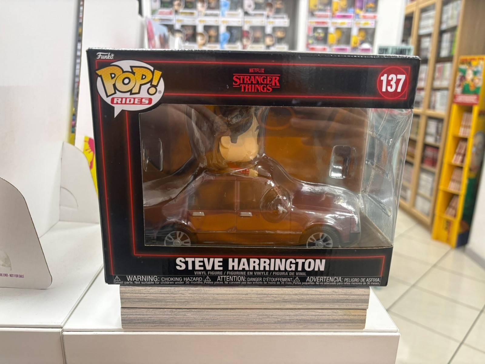 Funko Pop Rides Stranger Things 5 Steve Harrington