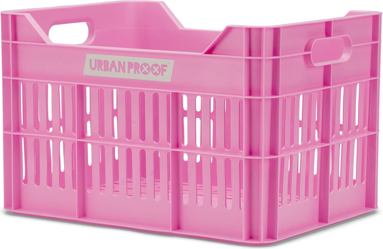 Cassetta Bici Riciclata 30l Rosa