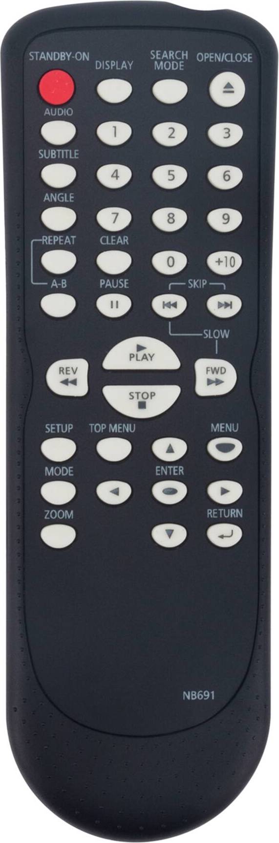 Allimity NB691 Replacement Remote Control