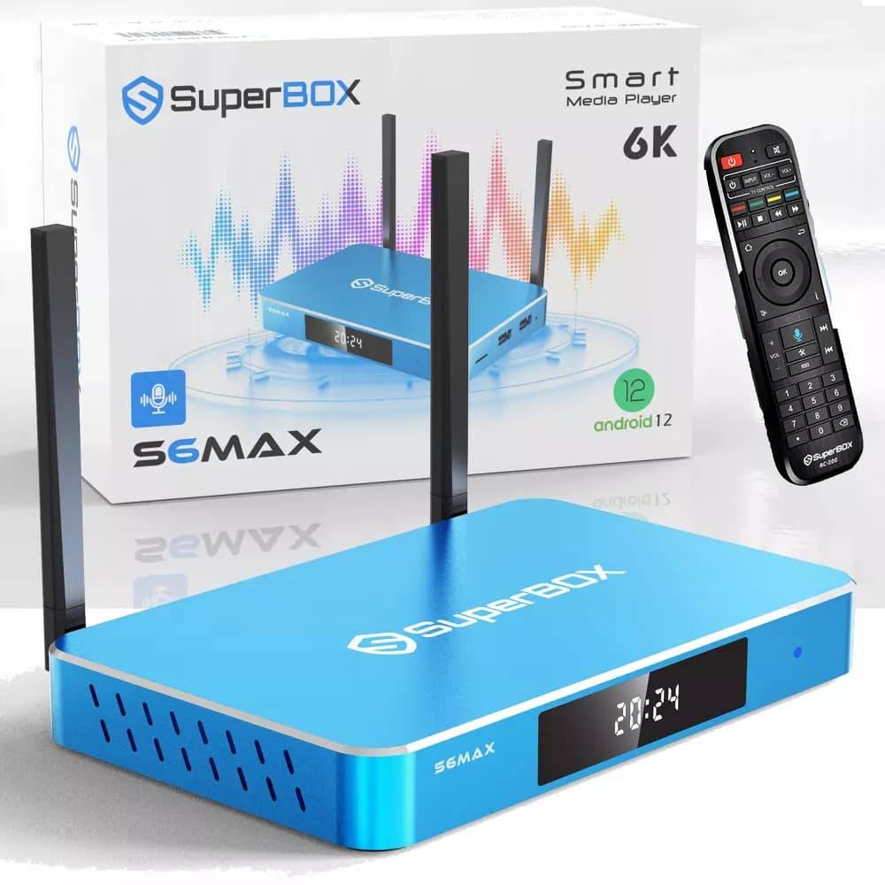 Android box SuperBox S6 Max 6K Android TV Box