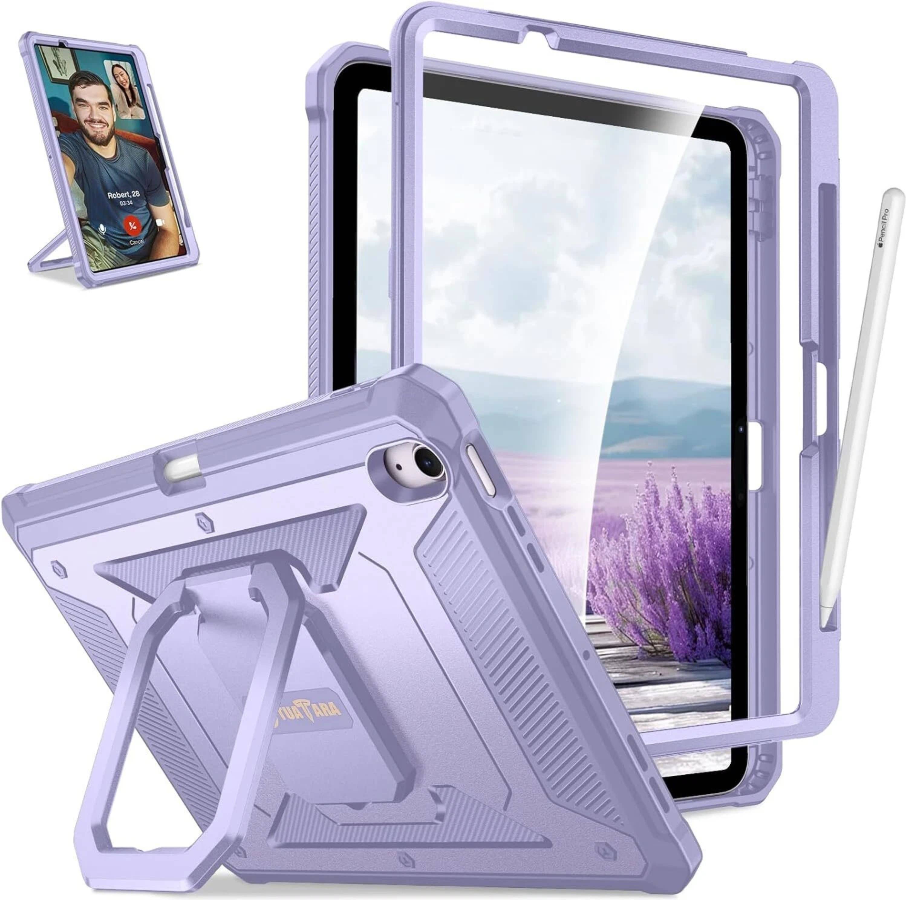 Ipad cases with stand Kitcheniva Rugged Rotating Stand Case iPad Air 11 Inch