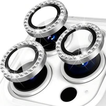 Shein Camera Lens Protector Set for Iphone Front Lens Cap