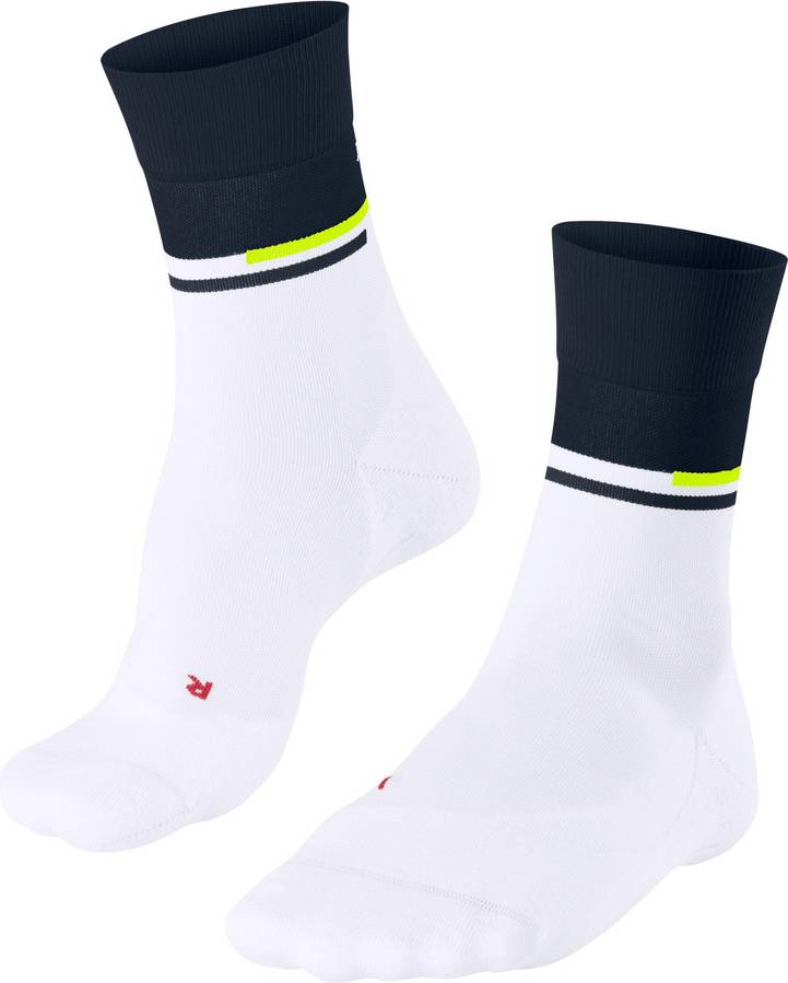 Falke Ru Compression Stabilizing Running Socks - White