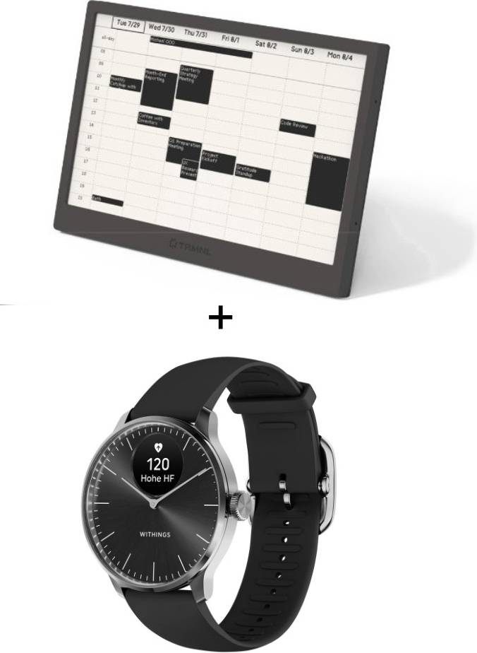 Eink Withings Original E-Ink Display With ScanWatch Light