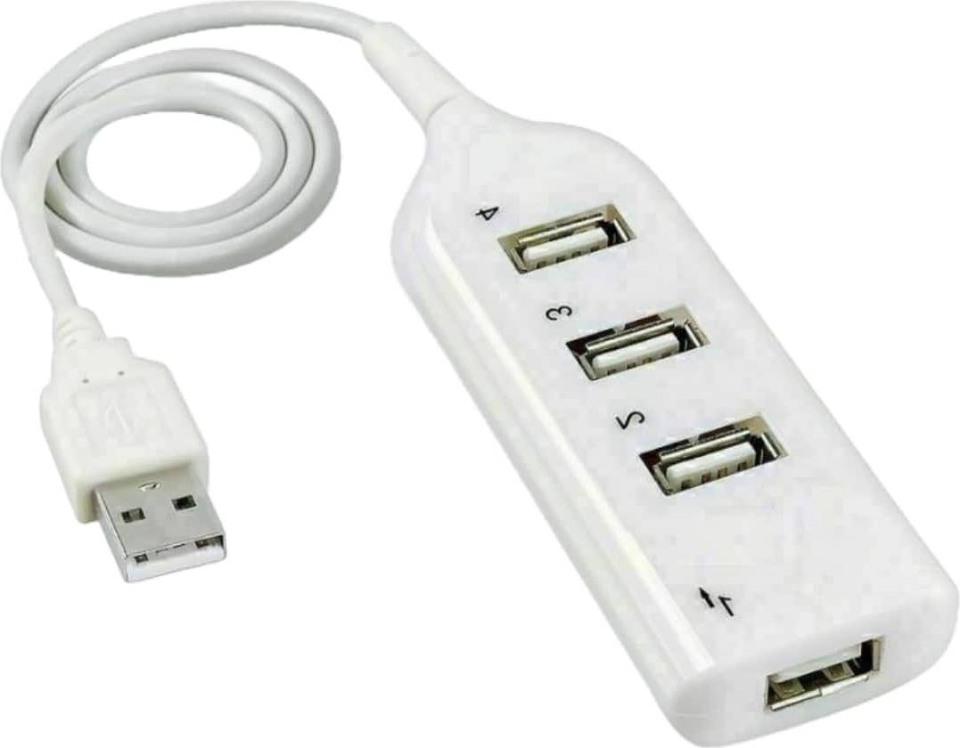 USB 2.0 Hi-Speed 4-Port Splitter Hub