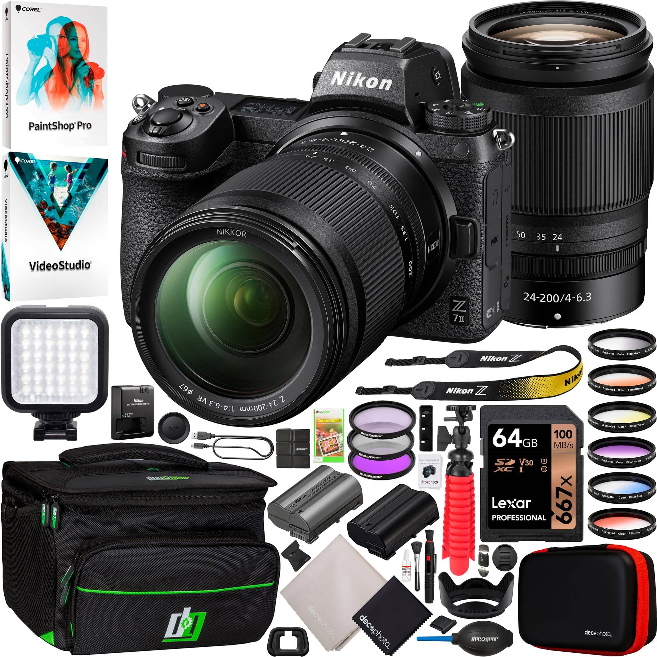 Nikon camera Nikon Z7II Full-Frame Mirrorless Camera Kit