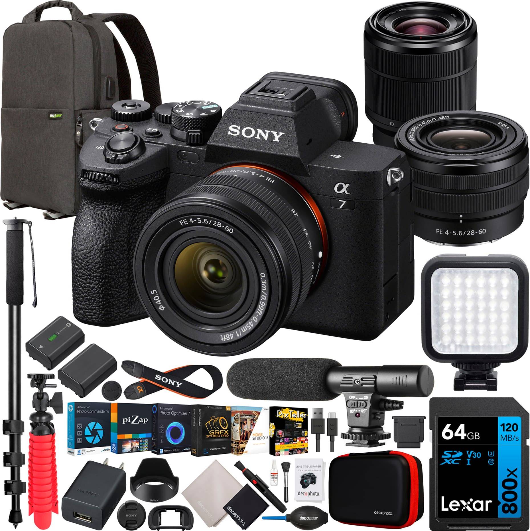 Sony a7 iv mirrorless camera Sony A7 IV Full Frame Mirrorless Camera Kit
