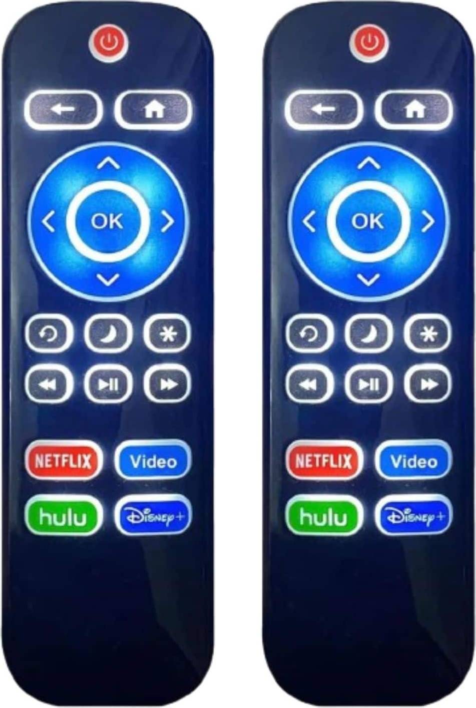 Home Collection 2 Backlit Remote for Roku TV