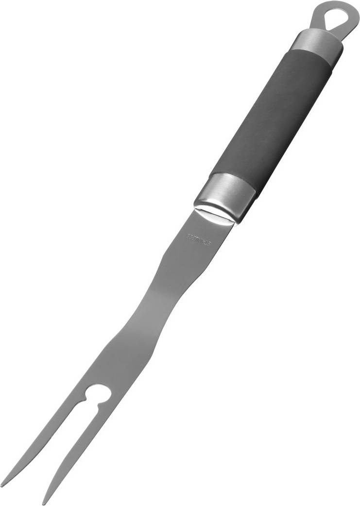 Solid RVS Vleesvork Met Softgrip