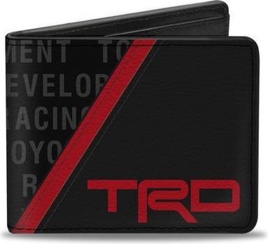 Bi-Fold Wallet Trd Logo Racing Development Text