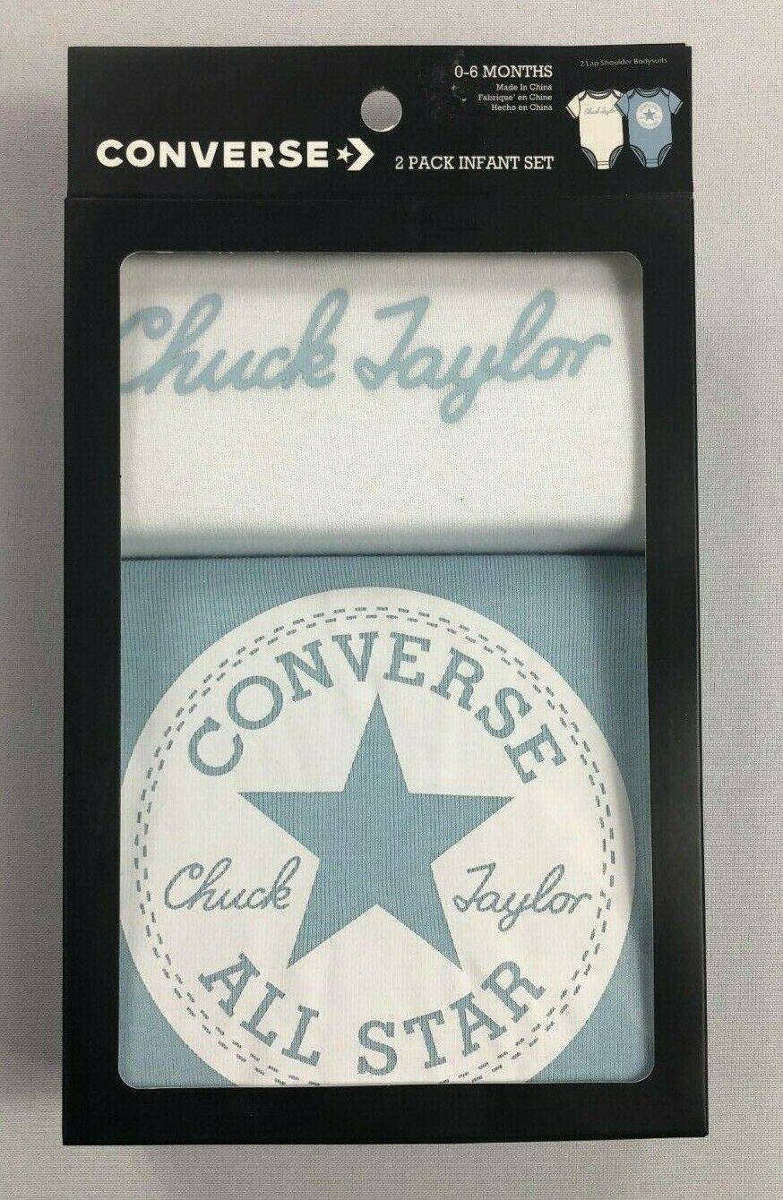 One piece box Converse Baby Infant One Piece Box Set
