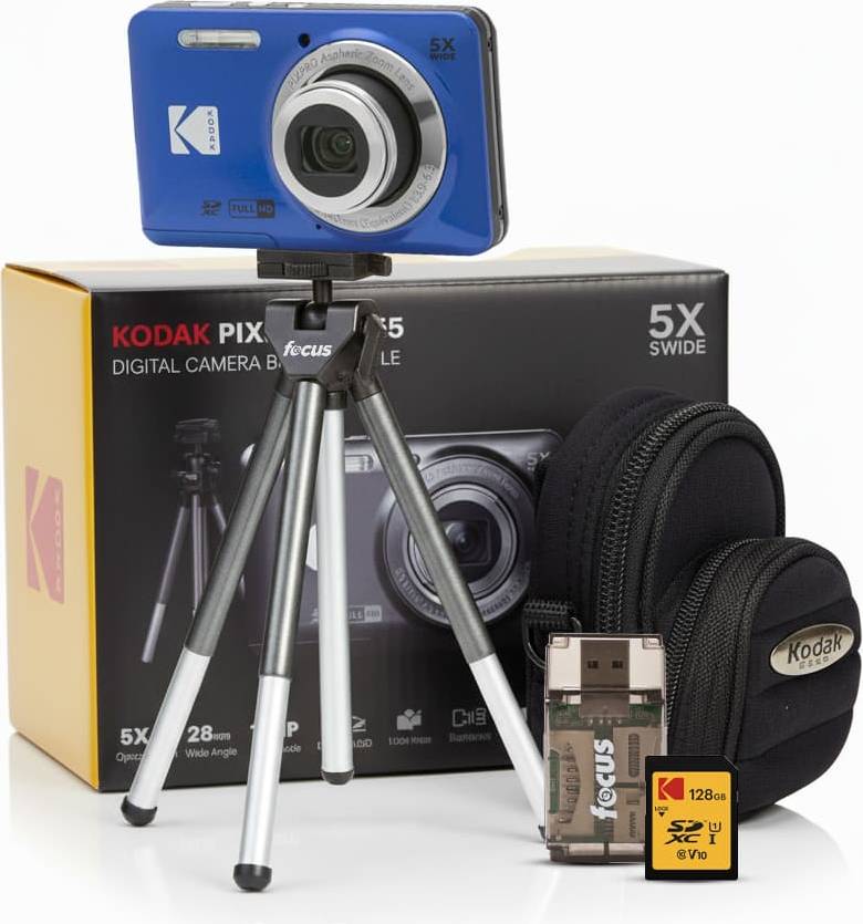 Kodak pixpro fz55 Kodak PIXPRO Friendly Zoom FZ55 Digital Camera Blue