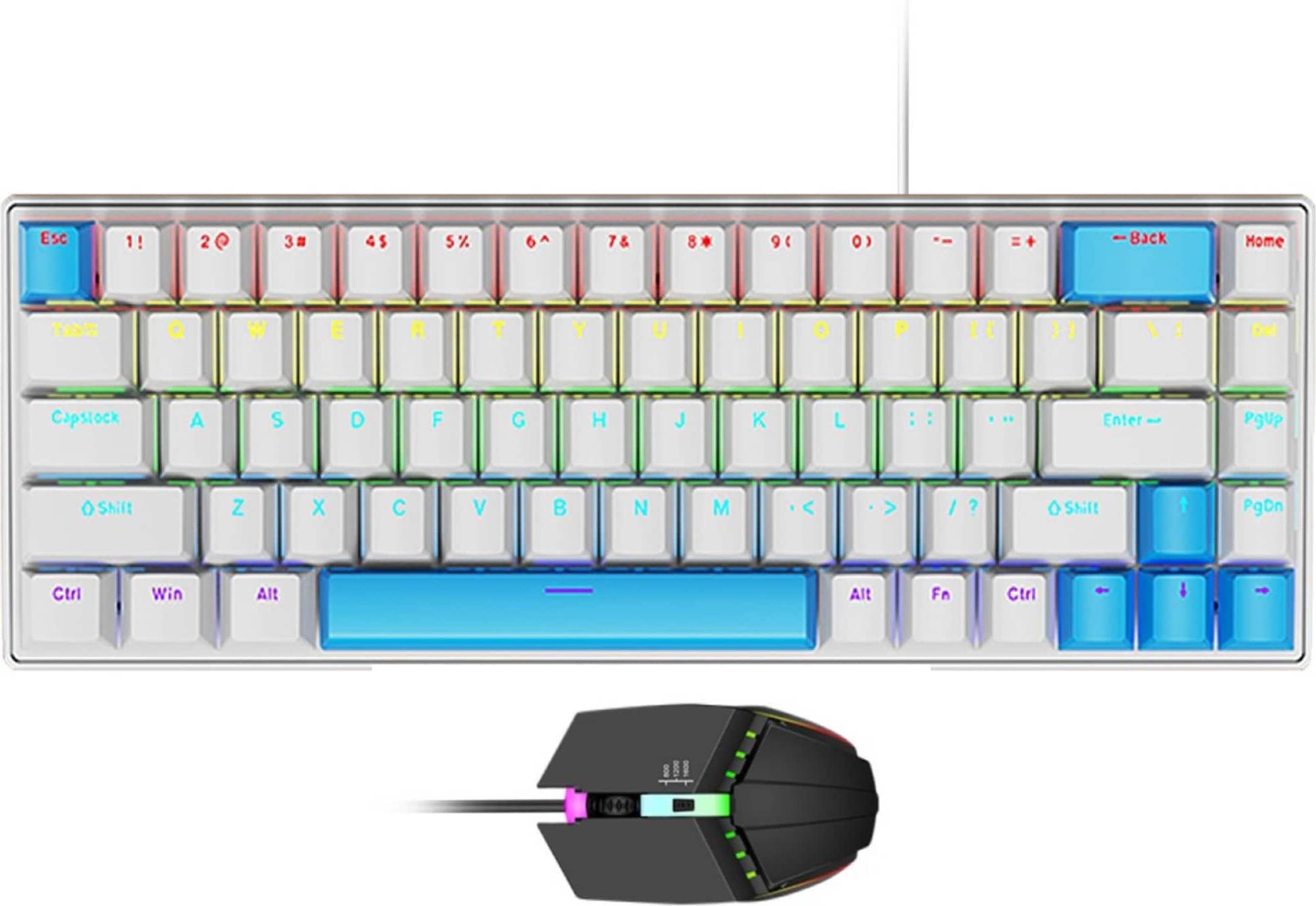 Wired Gaming Keyboard Mouse Combo