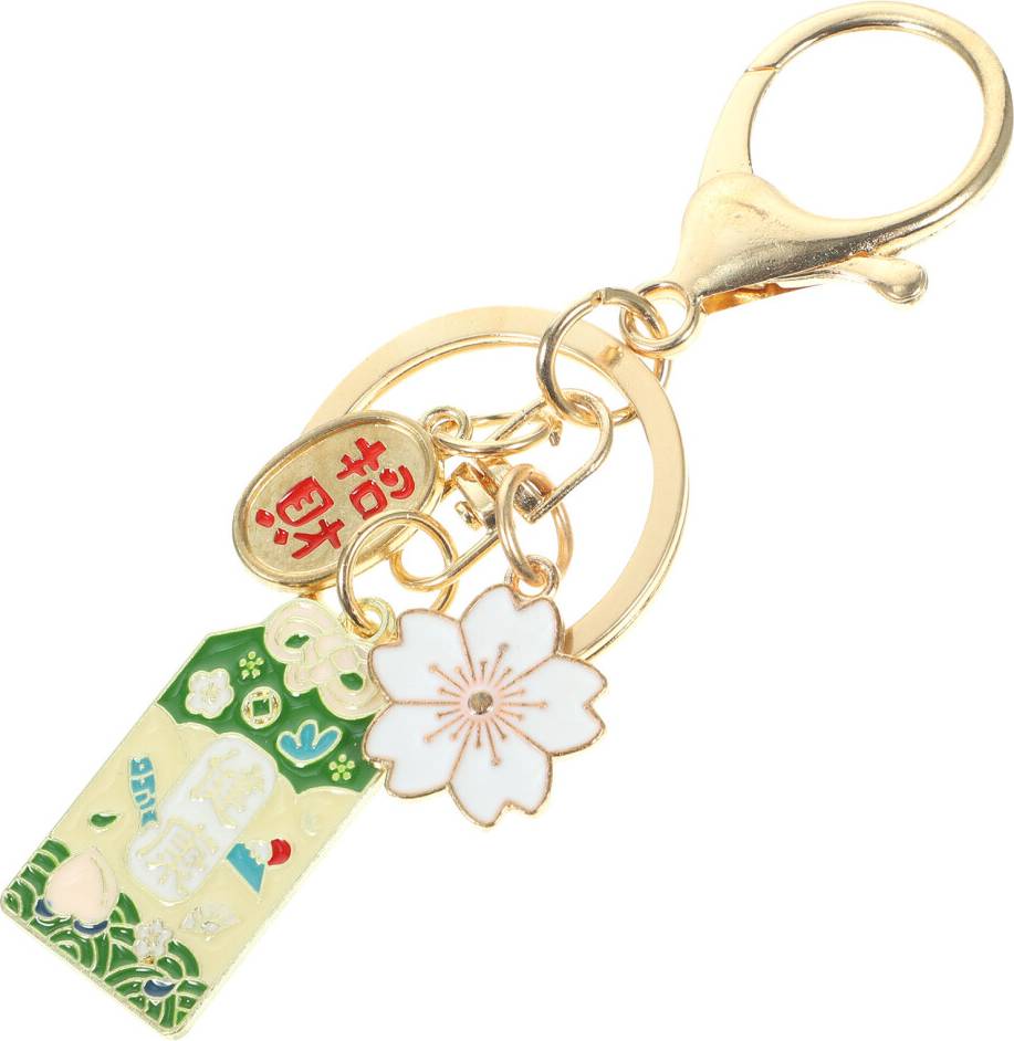 iplusmile Stylish Japanese Metal Keychains Multi Color