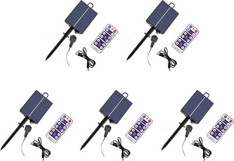 Typecat 5X 1200mAh Solar Panel Control Box Kit