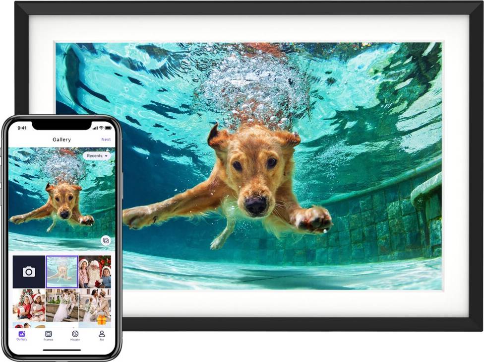 Euphro 10.1 Inch Digital Photo Frame
