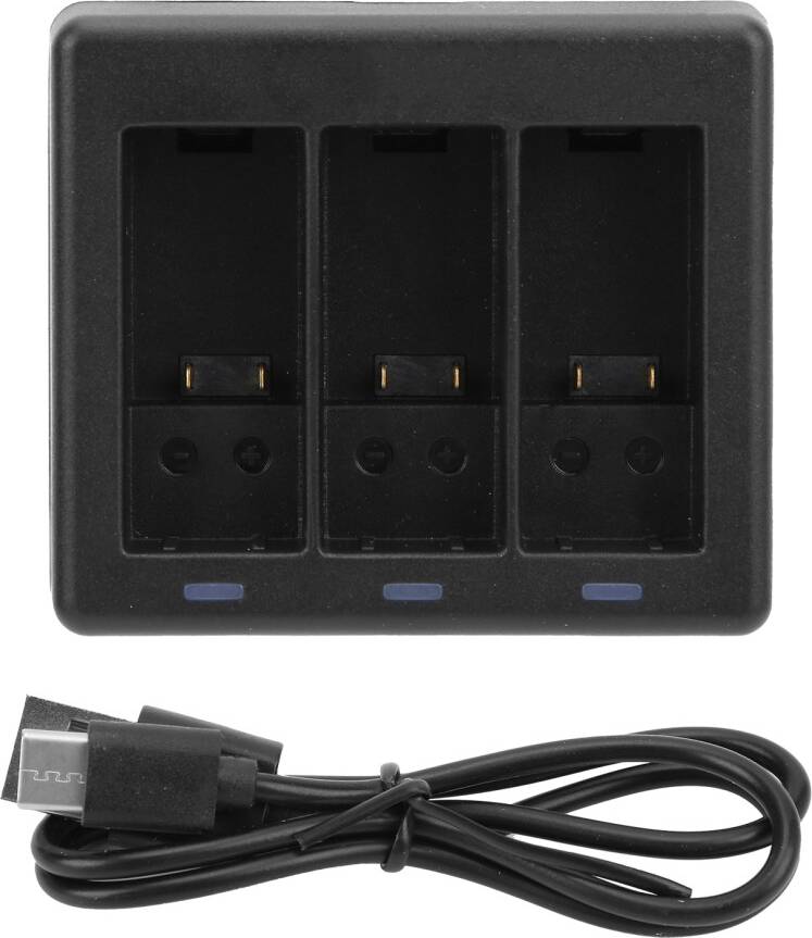 Action Camera Battery Charger 3-Channel GoPro 9