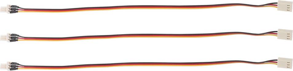 3-Pin PC Computer Case Fan Splitter Extension Cord