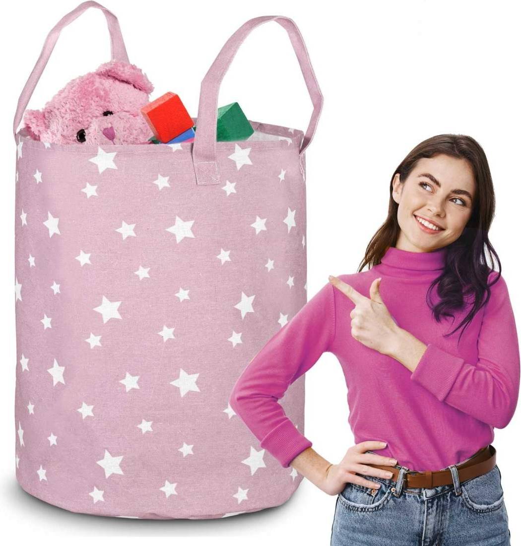 B2X Leksakskorg Nukido Rosa