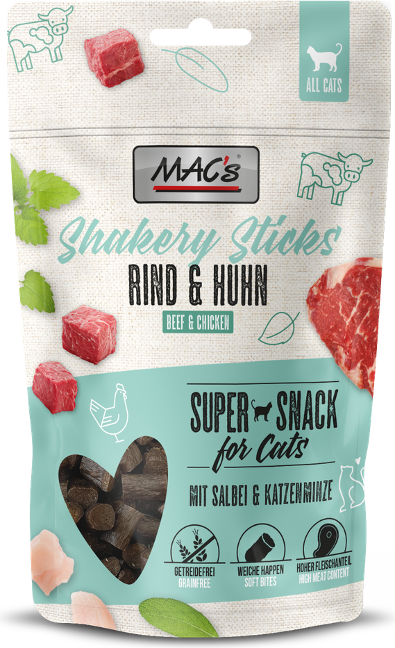 Cat Shakery Sticks Rund 50g