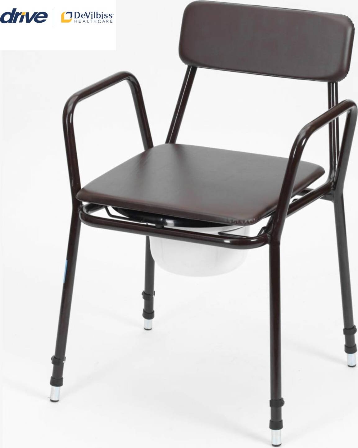 Commode chair Drive Height Adjustable Bedside Commode Chair